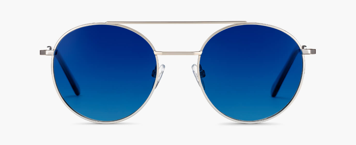 P°7 | Silver - Gradient Blue