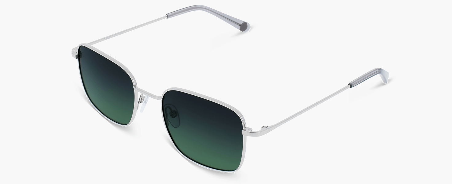 P°9 | Silver - Gradient Green