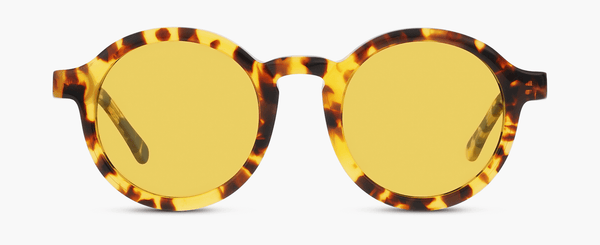 H 1 Yellow Tortoise Smoke Blue Mize Sunglasses Mize