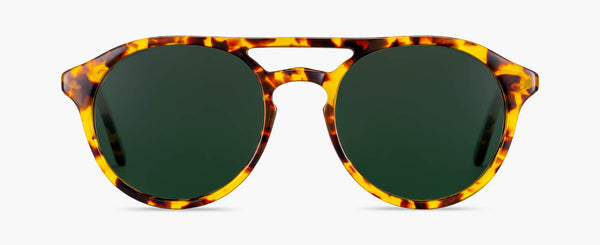 P 3 Yellow Tortoise Smoke Green Mize Sunglasses Mize
